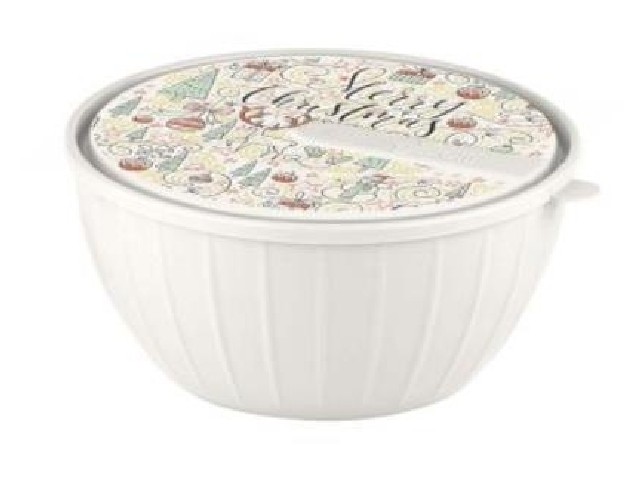 Салатник Bono 1,7 л с крышкой  Карнавал 1866